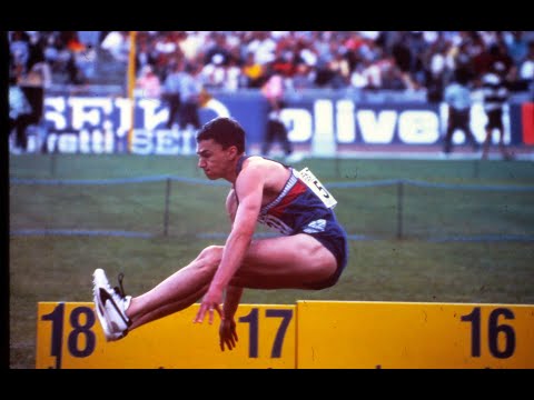 Jonathan Edwards World Record twice in 2 jumps- Mens triple jump final-  1995 World  Championships
