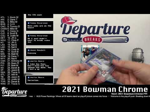 2021 Bowman Chrome -- Random Teams