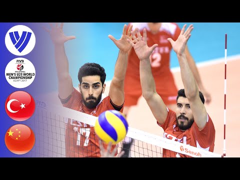 TUR vs. CHN - Full Match | Men's U23 World Championship 2017
