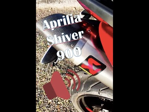 Aprilia Shiver 900 Akrapovic Sound test