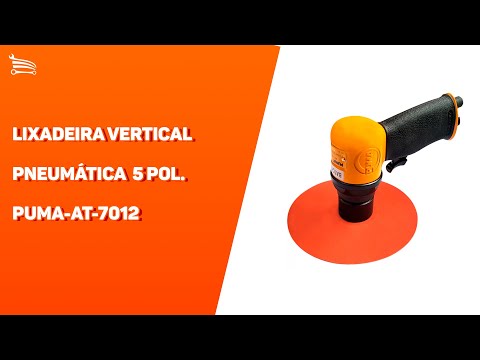 Lixadeira Vertical Pneumática 3, 4-1/2 e 5 Pol. - Video