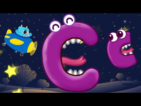 NEW I am C : Monster alphabet letter C song - English phonics for kindergarten