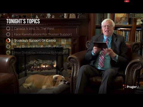 Dennis Prager Fireside Chat #227 Those who are kind to the cruel will be cruel to the kind Trudeau