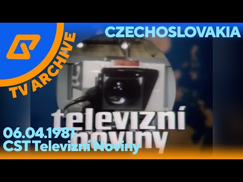 TV Archive | Czechoslovakia: ČST Televizní Noviny - 1981
