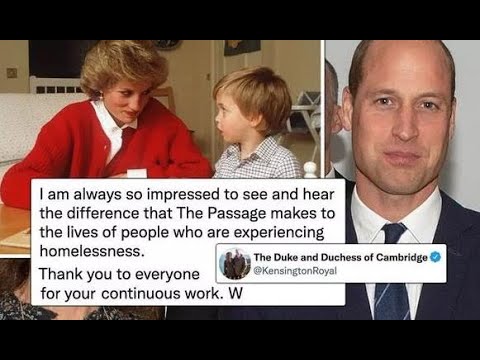 Prince William shares touching tribute to Princess Diana in rare personal message