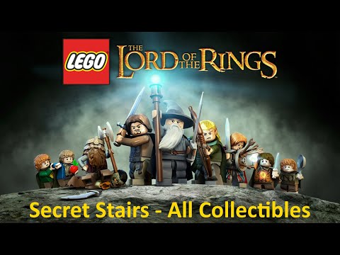 LEGO The Lord of the Rings - Secret Stairs - All Collectibles 100% Walkthrough
