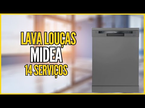 Diga Adeus às Louças Sujas - Conheça a Lava Louças Midea 14 Serviços