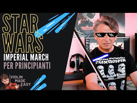 IMPERIAL MARCH Darth Vader (STAR WARS) al Violino per PRINCIPIANTI - Impara il violino online