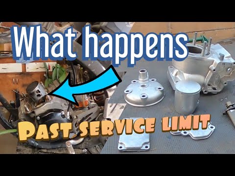 Rebuilding the top end on my 2003 rm125 that has too many hours on the piston