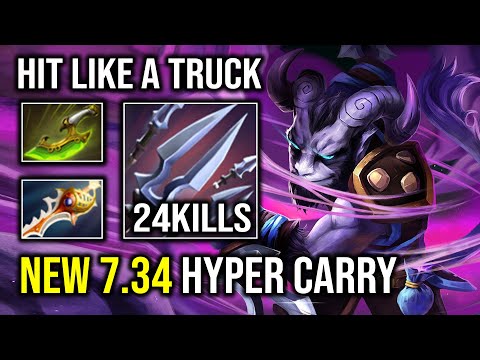 LEVEL 30 Late Game Hyper Carry 7.34 RIKI Brutal Backstab Multiplier Damage Dota 2