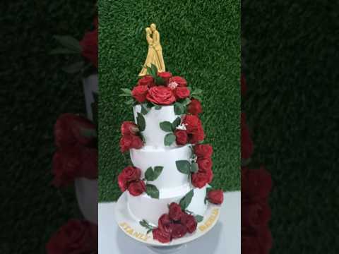 Zohra Jabeen || ❤️🌹🎂 couple cake design #cake #cakedecoration #cakedesign #newsong #music