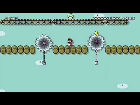 Saw Subject by McBacon - Super Mario Maker - No Commentary 1bm