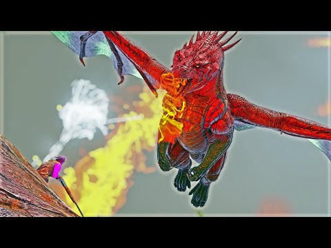 The MEGA FIRE BREATHING Dragon is Here!! | Ark Modded Madness! [Ep26]