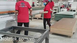 Máy dán cạnh nẹp gỗ Holztek Pro-650A