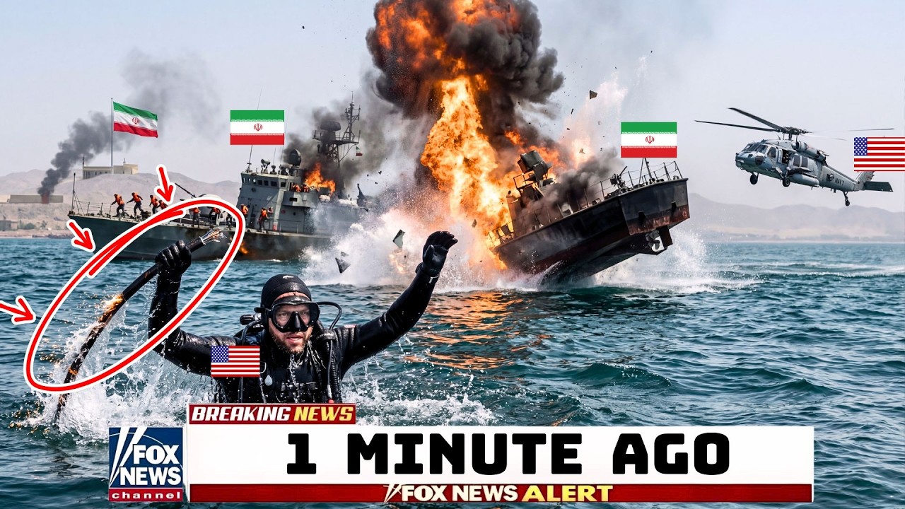 USA vs Iran: Navy SEALs Destroy Underwater Sensor Network in the Strait of Hormuz