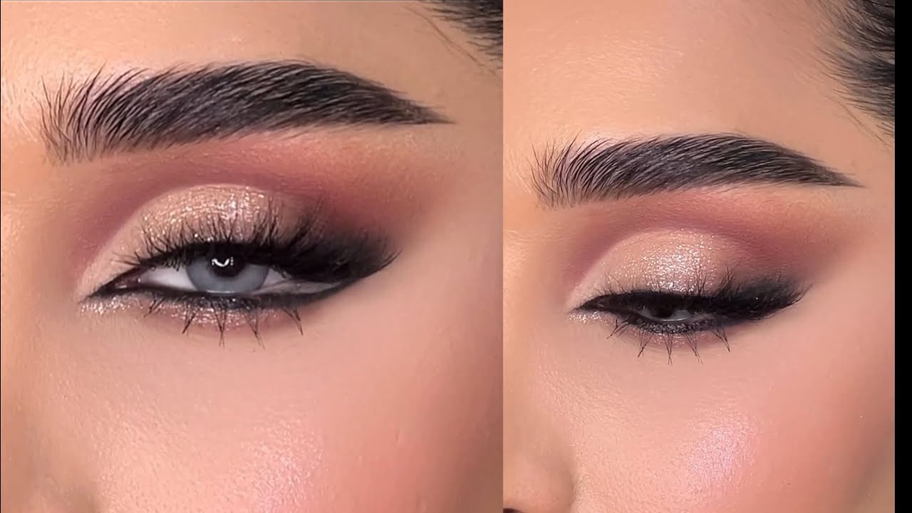 Arabic Eye Makeup Tutorial For Bigners|Eye Shadow #eyemakeup #eyeshadow #makeup #smokeyeye #trending