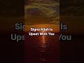 Signs Allah Is upset with you. #islam #shorts