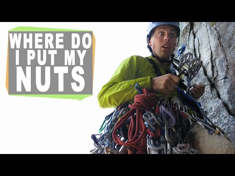 My Big Wall Rack - Cams, Nuts & Hooks