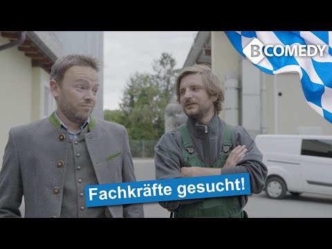 Fachkräftemangel lustig erklärt  - Video von Bayern Comedy
