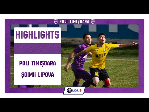 Highlights: Poli Timișoara - Șoimii Lipova 0:1 (et. 12, Liga a 3-a, 2020/21)
