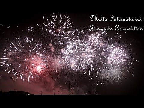 Malta International fireworks Competition 2017 highlights
