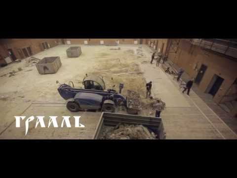 Съемки фильма (backstage) Грааль. Анна Андрусенко и Леа Мигель.