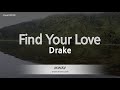 Drake-Find Your Love (Karaoke Version)