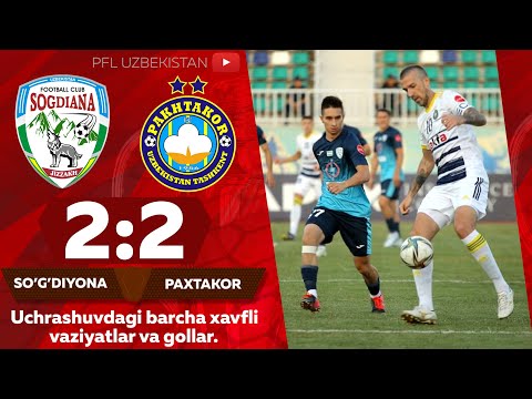SO‘G‘DIYONA — PAXTAKOR 2:2  Coca-Cola Superliga. 11-tur (qoldirilgan uchrashuv)