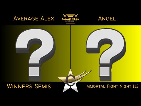 Immortal Fight Night 113 Winners Semis - Average Alex (Random) vs Angel (Random) Smash Ultimate - SS