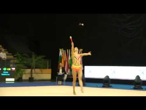 Berlin Masters 2015: Mehrkampf Keulen - Anna Sebkova (CZE)