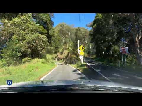 Driving in the Gold Coast | Nerang to Springbrook National Park