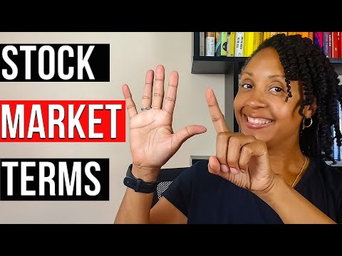 6 Investing Terms You Should Know if You're Serious About Financial Literacy