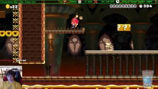 Super Mario Maker - Conundrum Castle by de Fourier