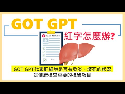 肝發炎指數 GOT GPT  紅字怎麼辦？ 除了上述兩項 還有什麼肝臟檢測項目需特別留意？