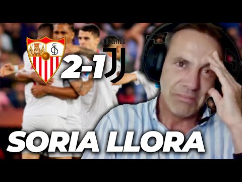 😰 SORIA'S TEARS FOR SEVILLA | Sevilla 2-1 Juventus | UEL