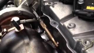 Adjusting the Turbo Wastegate on a 2013 Dodge Dart.