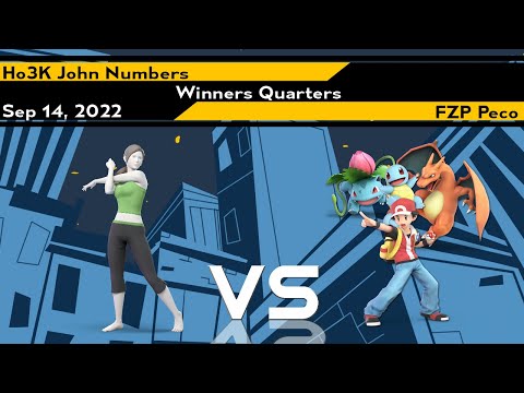 [Smash Ultimate] Ho3K | John Numbers vs FZP | Peco - Xeno258 (W.Quarters)