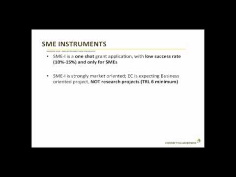 Horizon 2020 - Sme instruments