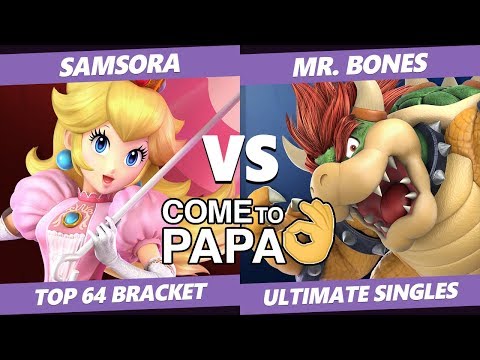 CtP3 SSBU - Samsora (Peach) Vs. Mr. Bones (Bowser) Smash Ultimate Tournament Top 64