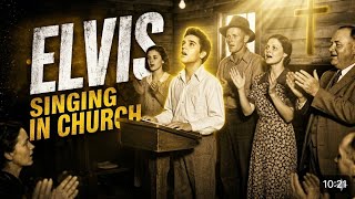 Elvis singing in church: His Early Years in Mississippi