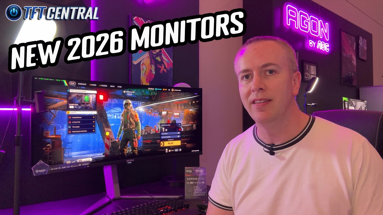 All the Exciting New AOC and Philips 2026 Monitors Unveiled!