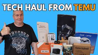 TEMU Tech Haul Part 4... 10 Really Cool Items In Todays Video!