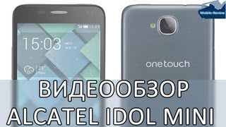 ALCATEL Idol Mini 6012D (Silver) - відео 2