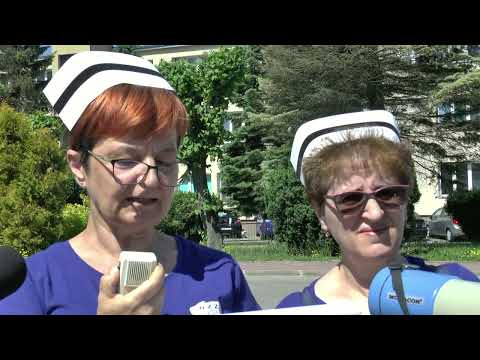 Strajk ostrzegawczy pielęgniarek i położonych w Szpitalu w Parczewie