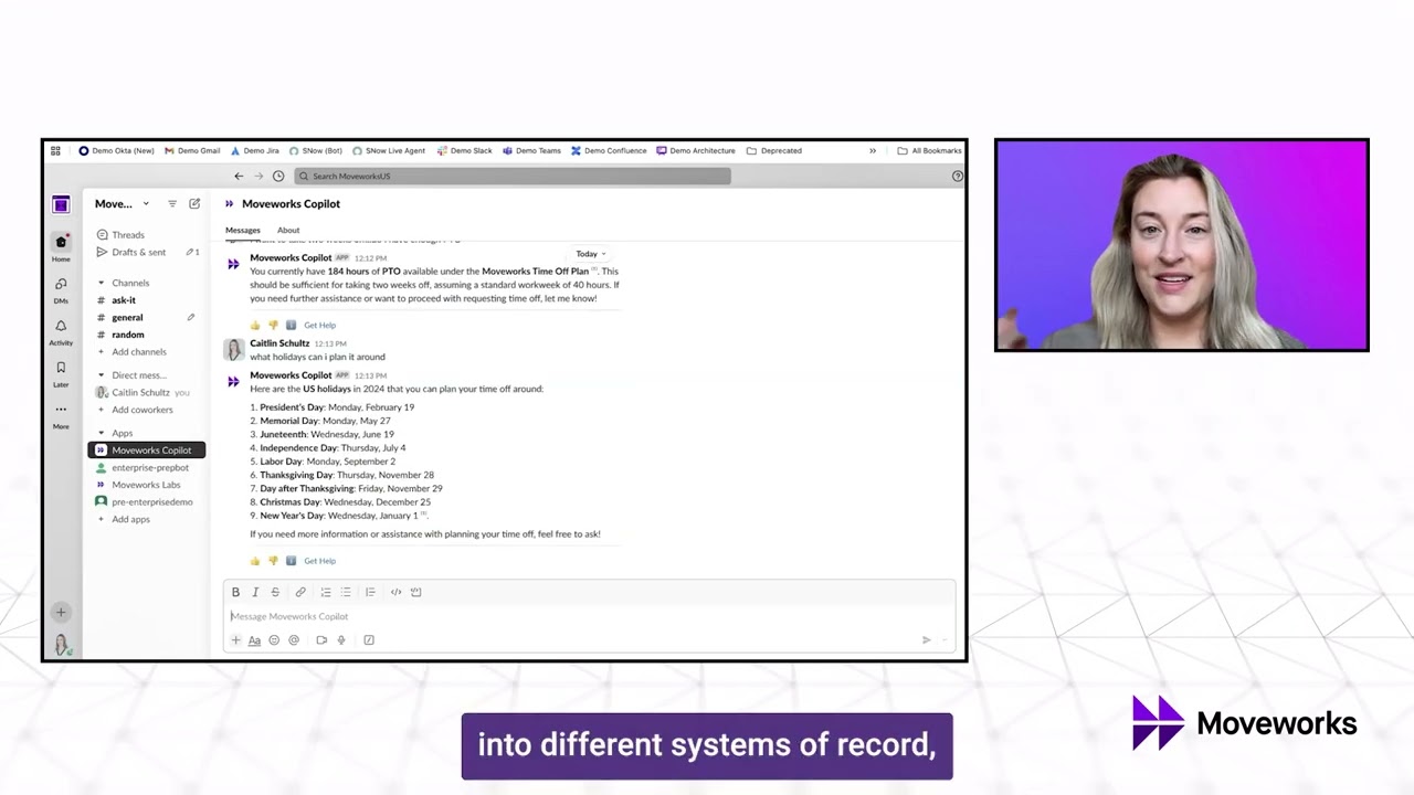 Managing PTO with Moveworks Agentic AI