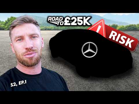 Road to £25k l I took a RISK on this MISIFIRING MERCEDES! (S2,EP.1)
