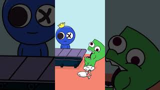 Blue loves fast food XD / Rainbow Friends animation
