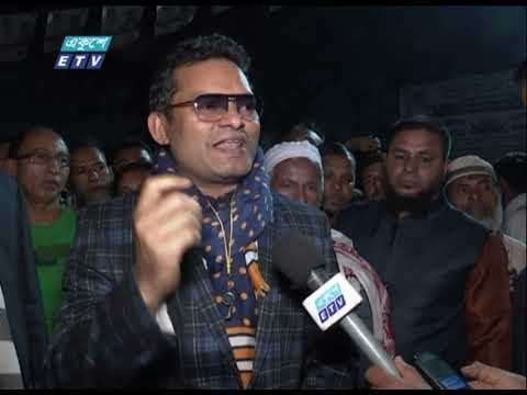 ঢাকা-১৪ আসনে নির্বাচনের খবর জানাচ্ছেন দীপু শিকদার