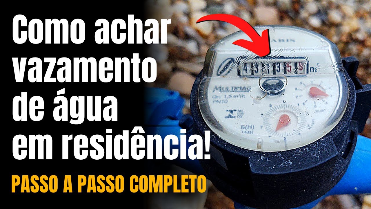 Watch Now COMO ACHAR VAZAMENTO DE ÁGUA NA CASA 2022 - Passo a passo completo! COMO ACHAR VAZAMENTO DE ÁGUA NA CASA 2022 - Passo a passo completo!