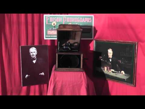 Edison blue amberol cylinder 1651 - Lincoln's Speech at Gettysburg (recitation) by Harry Humphrey